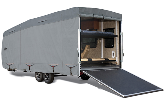 S2 Expedition Toy Hauler Trailer Covers - Fits 24' Long